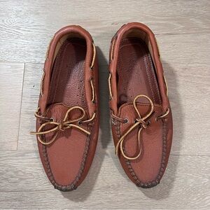 Minnetonka Women's Moosehide Classic Moccasins Boat Shoes Size 7
